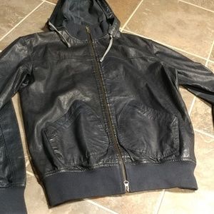 D'Amico Bologna 100% Real Leather Jacket Sz 50 L